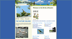 Desktop Screenshot of bonairebirds.com